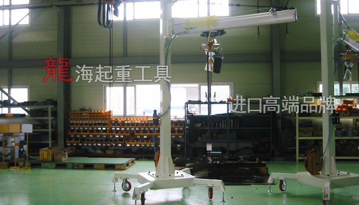 500kg氣動葫蘆配懸臂吊案例圖 500kg氣動葫蘆配懸臂吊案例圖